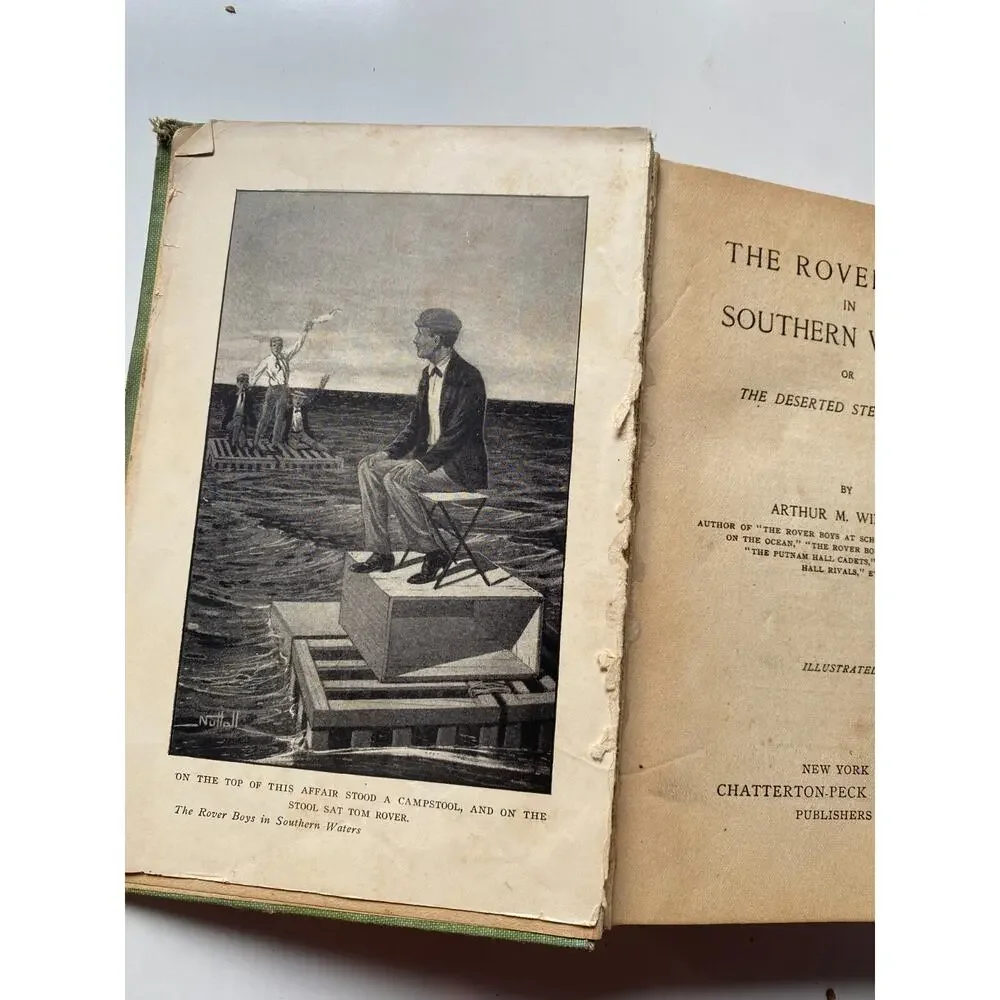 The Rover Boys In Southern Waters Arthur M. Winfield 1907 Book Chatterton-Peck